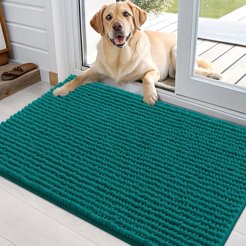 OLANLY Pet Bed Mat in 36" X 24", Lake Blue