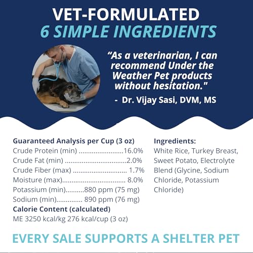 Under the Weather Pet Food in 6 Ounce (Pack of 1)