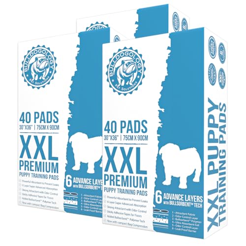 Bulldogology Pet Solutions Disposable Incontinence Surface Protector in 120-Count (30x36), White