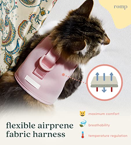 ROMP Animal Harness in Small, Powder Pink