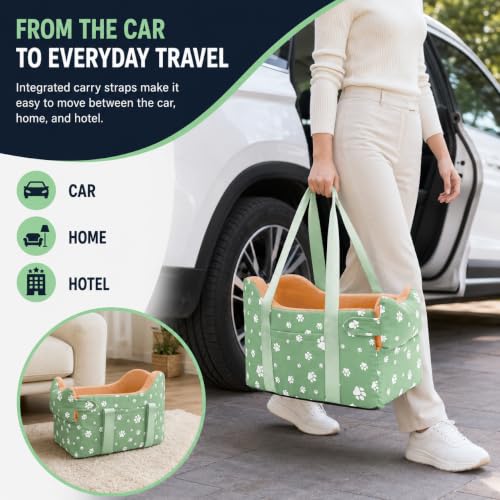 Cullaby Pet Seat in Small, Green