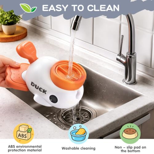 Star&Mi Pet Feeder in Duck-White