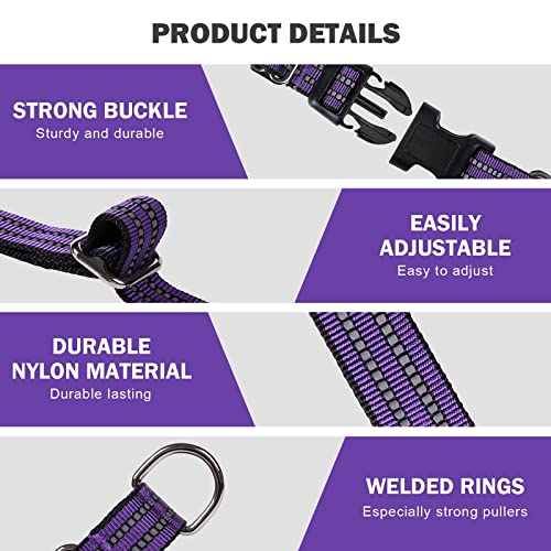 Hikiko Animal Collar in Small, Purple