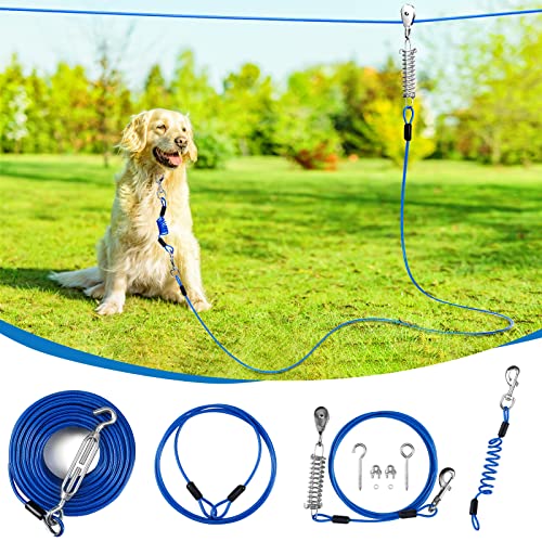 Duckygoo Leash in 100 FT,125LBS, Blue