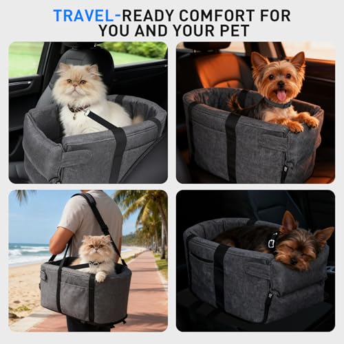 BJOP Pet Seat in Small, Grey