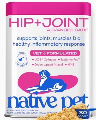 Native Pet Animal Nutritional Supplement in 30 Servings, Advanced Care