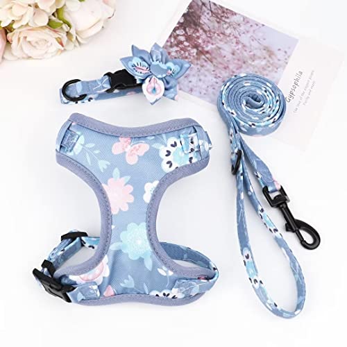 Beirui Animal Harness in XXS:Fit 2-6 lbs, Purple