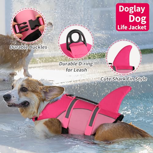 Doglay Pet Apparel in X-small, Pink & Light Pink
