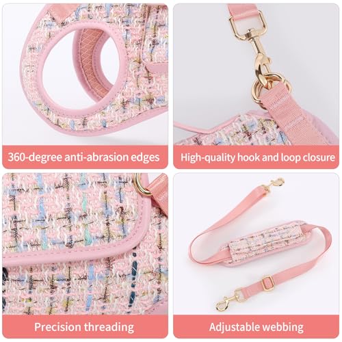 wakytu Animal Harness in X-Small(2-5 LBS), 2.0 Pink