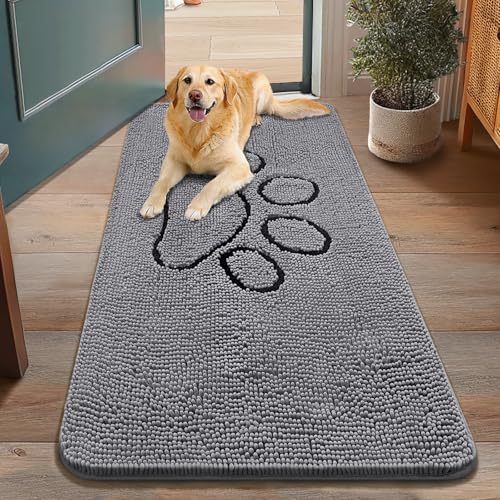 Smiry Rug in 48"X30", Grey and Black