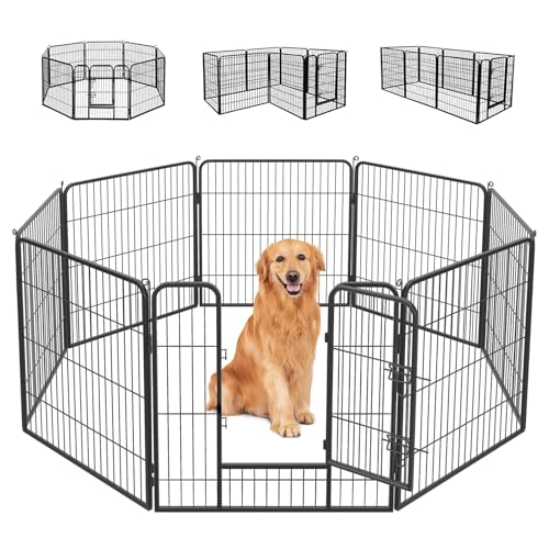 FDW Pet Playpen in Black
