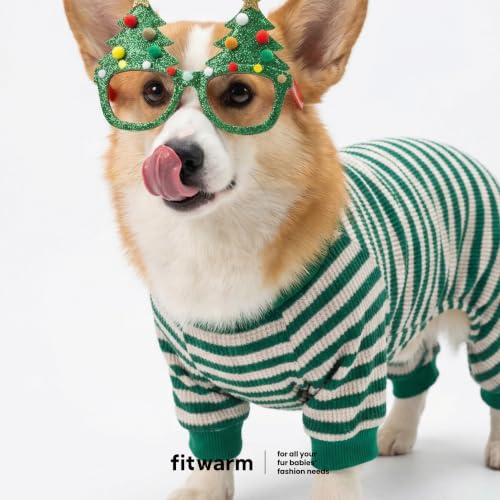 Fitwarm Pet Apparel in X-Small, Green