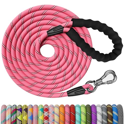 NTR Leash in 15ft*3/8", Pink