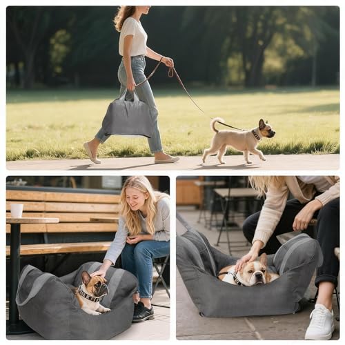 BJOP Pet Seat in Small, Grey