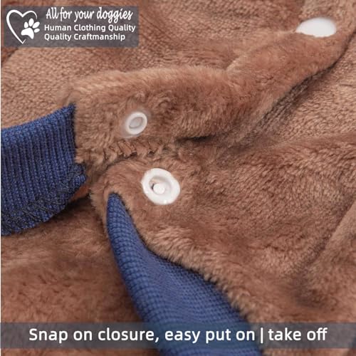 FABRICASTLE Pet Apparel in XX-Small, Camel-Navy