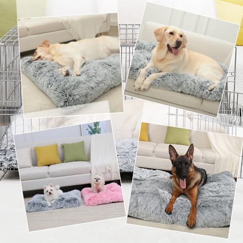 BECNBEAU Pet Bed Mat in S, Greyish White