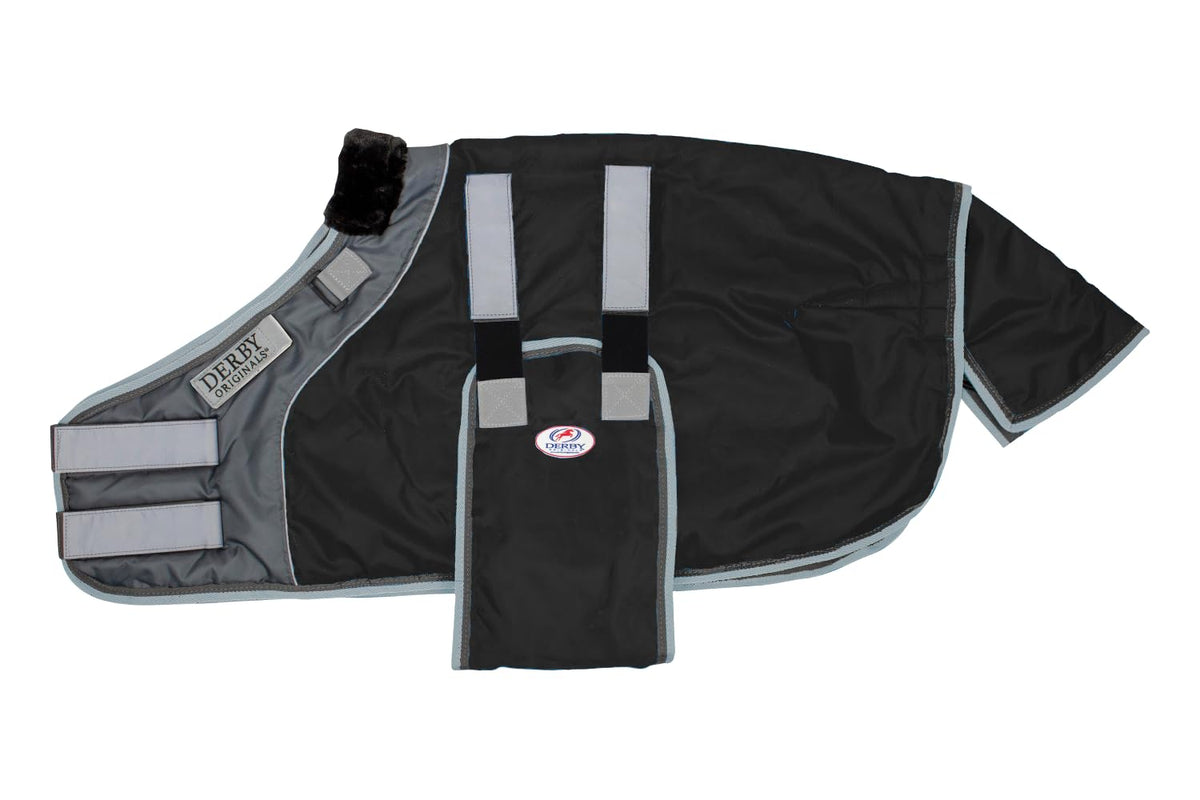Derby Originals Pet Apparel in Small (30”-36”), Black