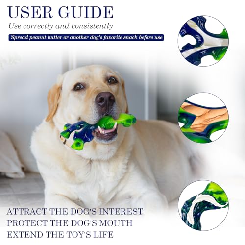 Frienhund Pet Toy in 3 Pack, Green-3-Pack