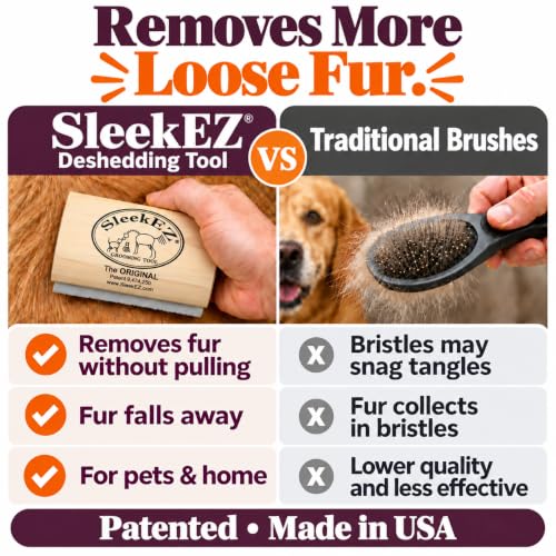 SleekEZ Hair Brush in 5 Inch, Multi-colored