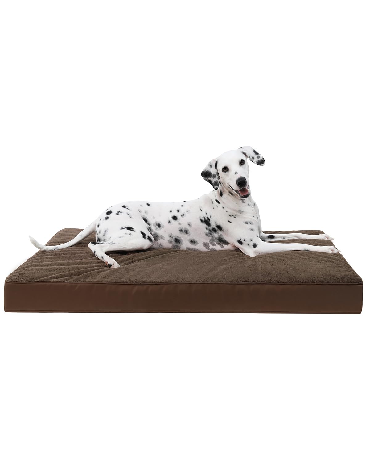 KSIIA Pet Bed Mat in 35.0"L x 22.0"W x 3.0"Th, Brown