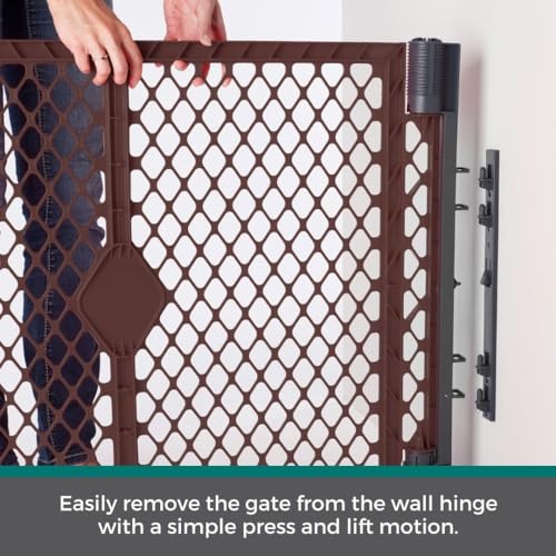 MYPET Pet Playpen in 3-Panel Barrier, Brown