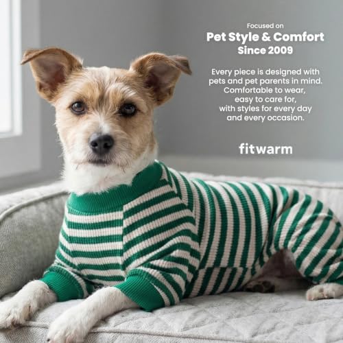 Fitwarm Pet Apparel in X-Small, Green