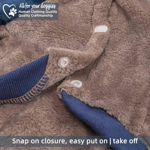 FABRICASTLE Pet Apparel in XX-Small, Khaki-Navy