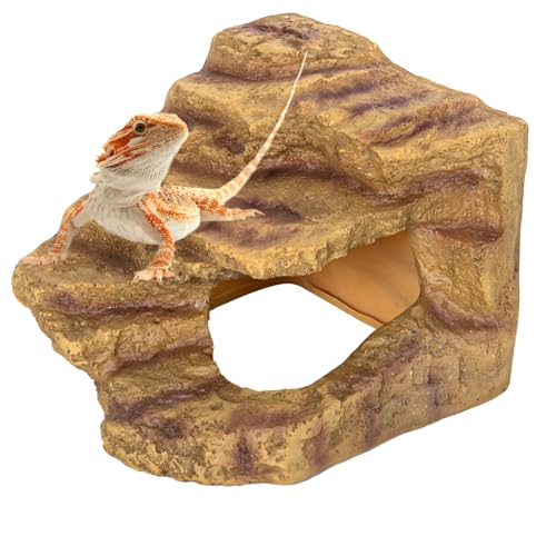 REPTI ZOO Animal Shelter in Small, Brown