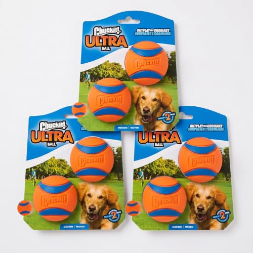 Chuckit! Pet Toy in Medium (Pack of 3), Ultra