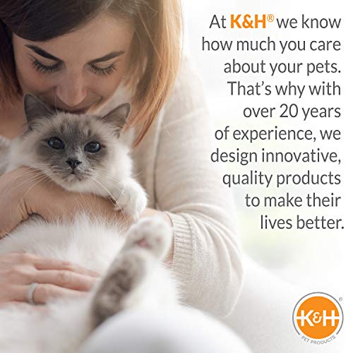 K&H Pet Products Pet Bed Mat in Small 18 Inches Round, Blue