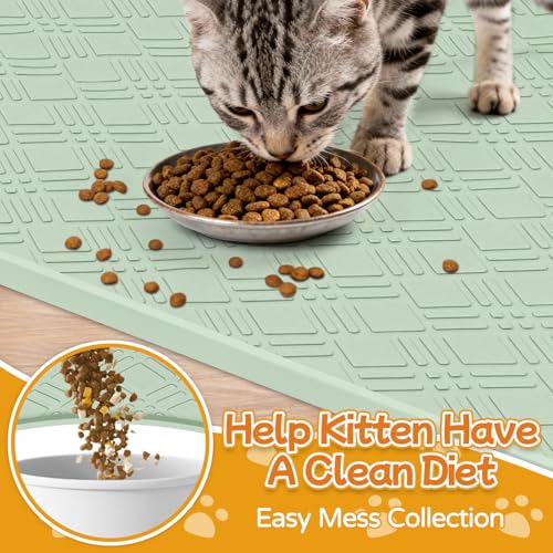 Lanstics Pet Placemat in 42"L x 29"W, Beige