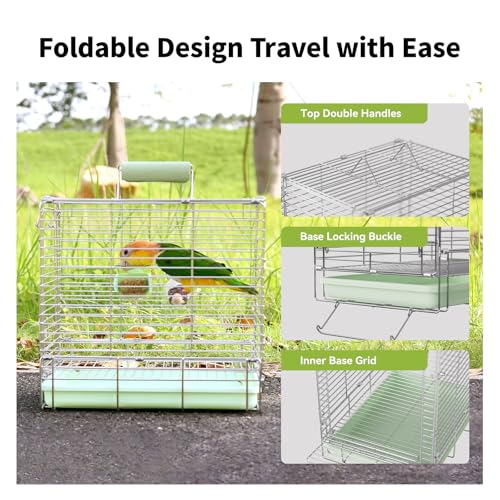 YOOSO WING Animal Cage in Green