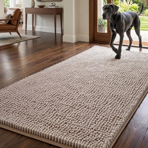 EHEYCIGA Pet Bed Mat in 60x24inch, Beige