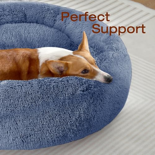 JOLLYVOGUE Pet Bed Mat in 20", Medium Blue