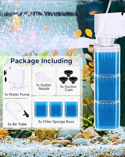 fishkeeper Pet Supplies in 8W (for 40-70Gal), Blue
