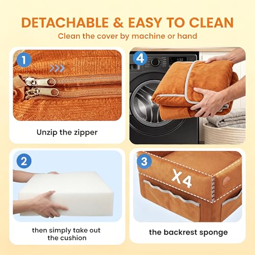 Amztrip Pet Seat in Large, Orange