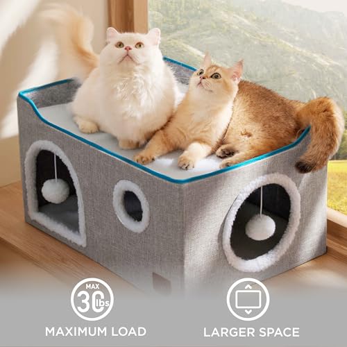 Bedsure Pet Activity Structure in Widen, Grey