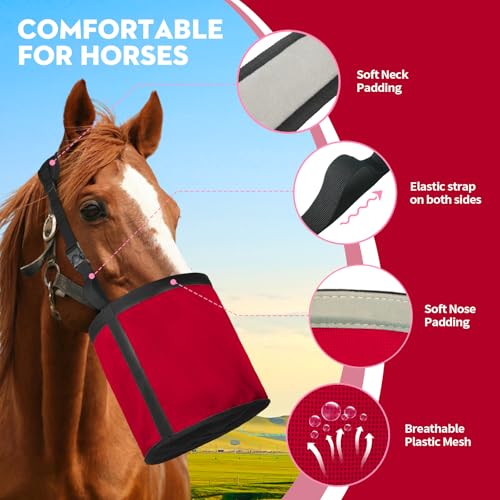 OAHELAKE Pet Supplies in Universal, 2 Pcs Red