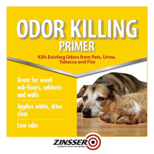 Zinsser Paint in 128 Fl Oz (Pack of 1), White