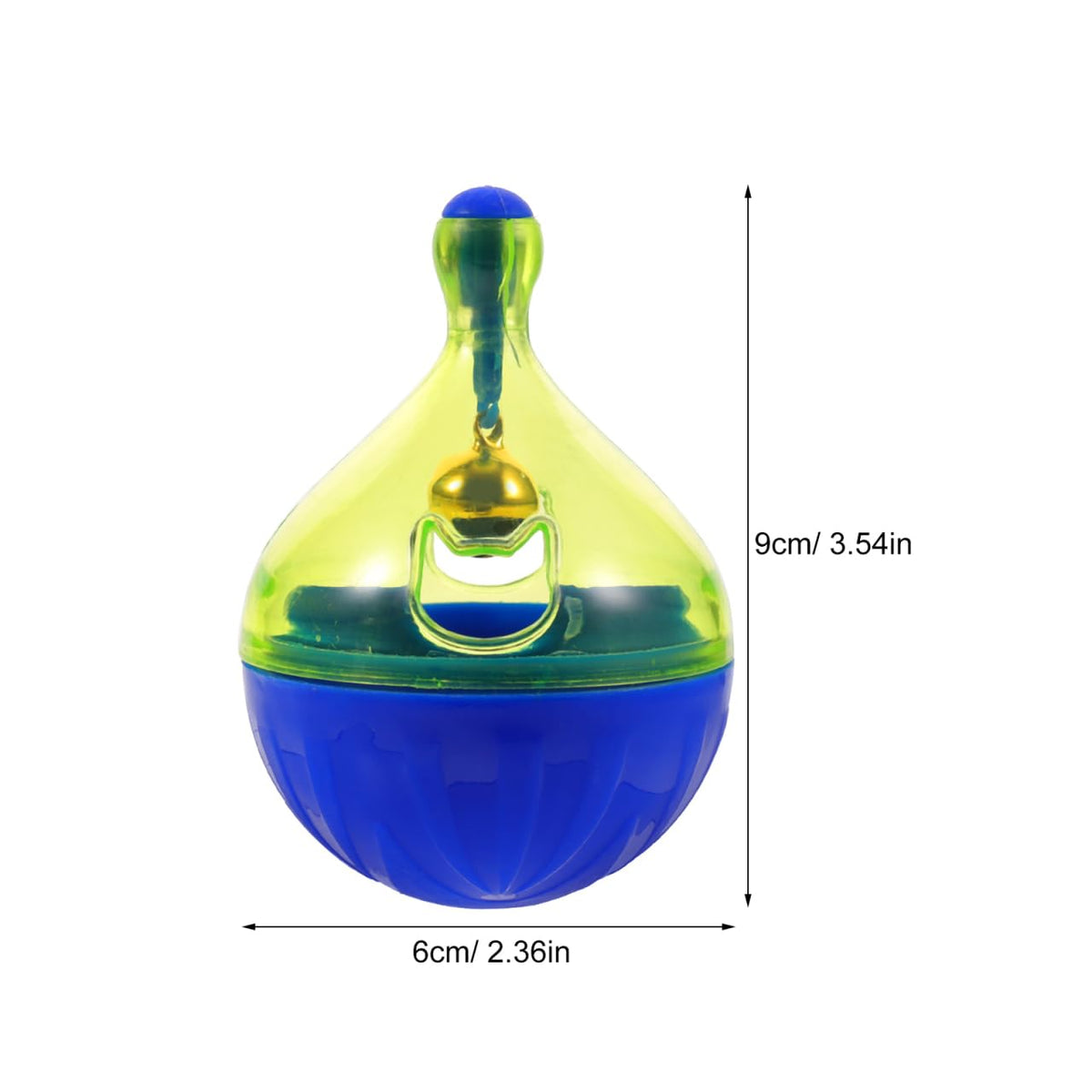 POPETPOP Pet Toy in 2.36X2.36X3.54in, Assorted Color