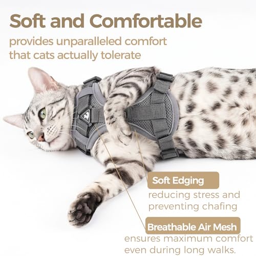 pangdi Animal Harness in Small, Grey