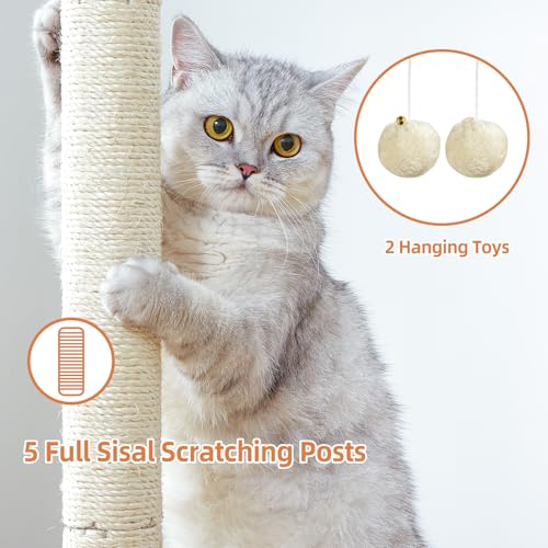 Feliskyn Pet Activity Structure in 28 Inches, Beige
