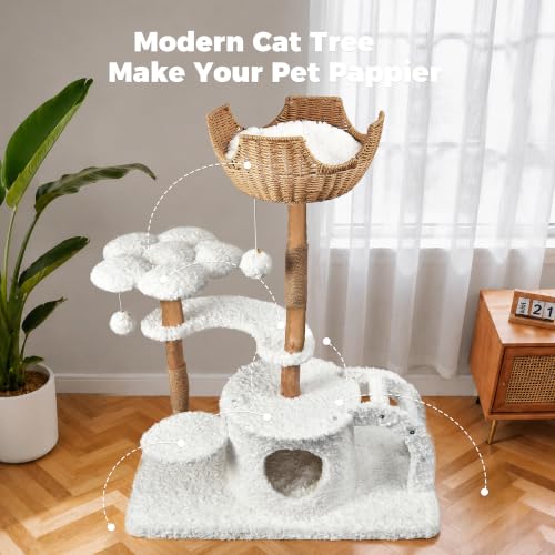 Easyego Pet Activity Structure in 45.6'', White