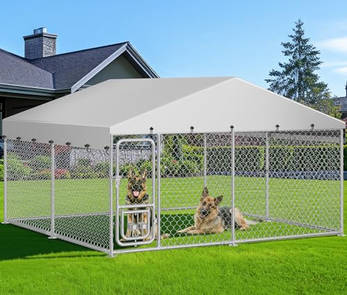 DWVO Animal Cage in 10 x 10 FT, Silver