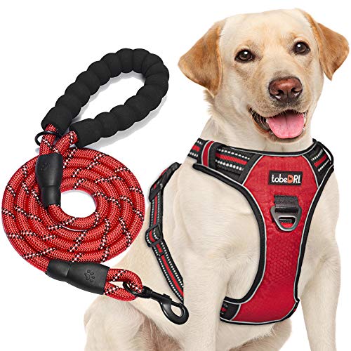 tobeDRI Animal Harness in Medium, Red