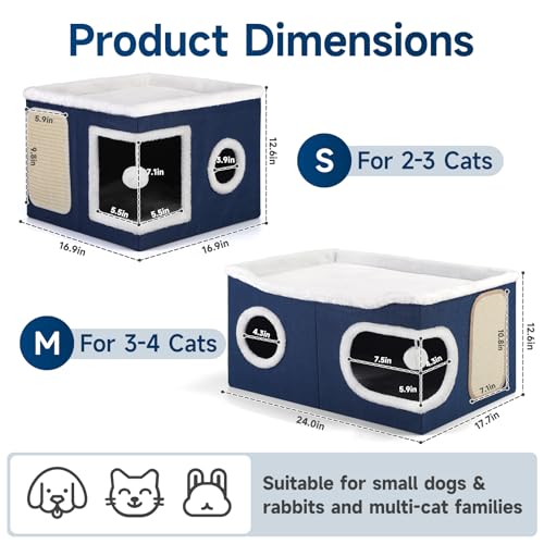 Shikha Animal Shelter in Extra Large, Blue