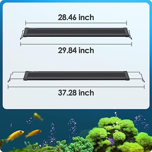 Gamalta Lamp in For 30~36inch Fish Tank, Black - Remote Control