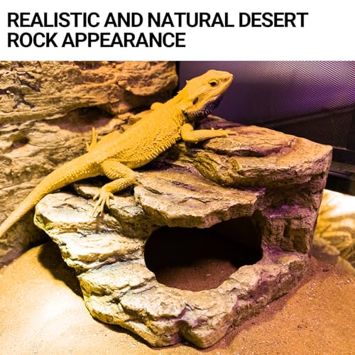 REPTI ZOO Animal Shelter in Large, Brown