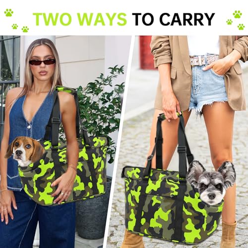 DELTAMANN Animal Carrier in 23.0"L x 6.0"W x 12.6"H, Camouflage Green