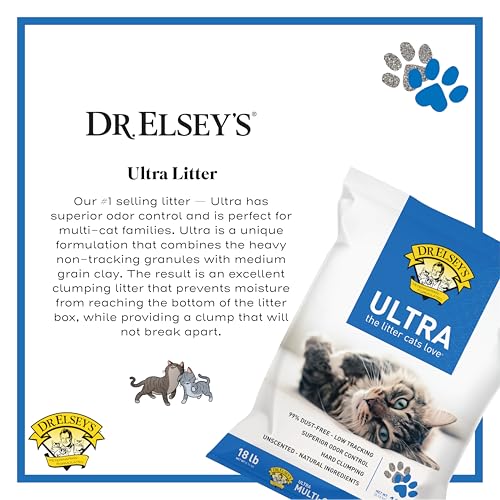 Dr. Elsey's Animal Litter in 18 lb, Ultra Blue